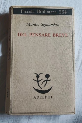 Del pensare breve di manlio - pensare,