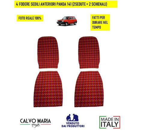 Fodere sedili anteriori fiat - anteriori,