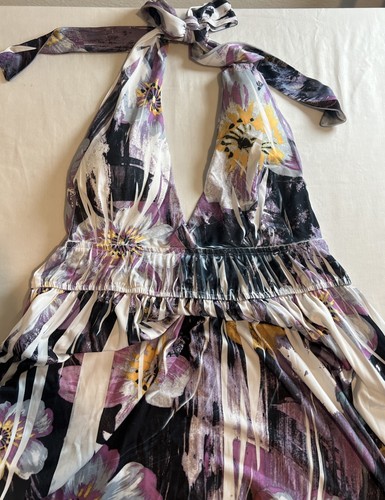 Abito floreale scollo - , v
