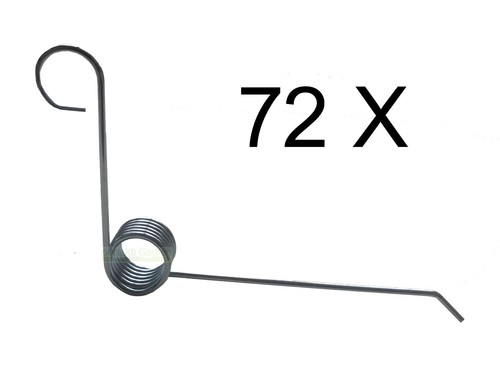 Molla scarificatore rullo - 72, x