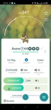 Pokemon Go Shiny LV40 Axew