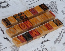 Alfabeto A-Z tipografia