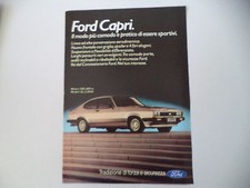 advertising Pubblicità 1979 FORD CAPRI