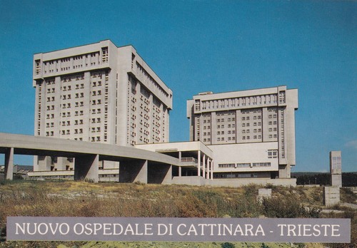 Cartolina trieste ospedale - cartolina,