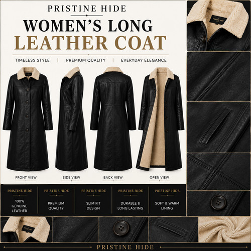 Trench donna elegante lungo