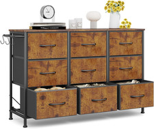 Settimino Cassettiera Con Cassetti in Tessuto Comò Vintage in Metallo per Camera