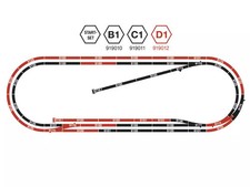  Coffret de rails - Set d'extension D1 - voie Profi N - FLEISCHMANN 919012