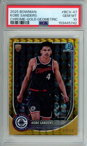 Kobe sanders 2025 - 2025-26, bowman