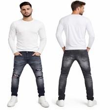 Jeans uomo denim - denim, pantaloni