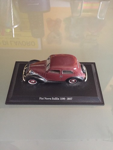 Modellino fiat nuova balilla - modellino,