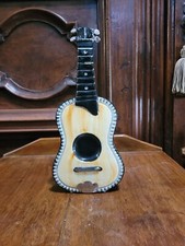 Maiolica Rometti Italy - Umbertide - anni 50 - Bottiglia a forma chitarra