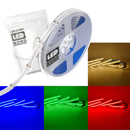 Striscia led cob rgbw - striscia,