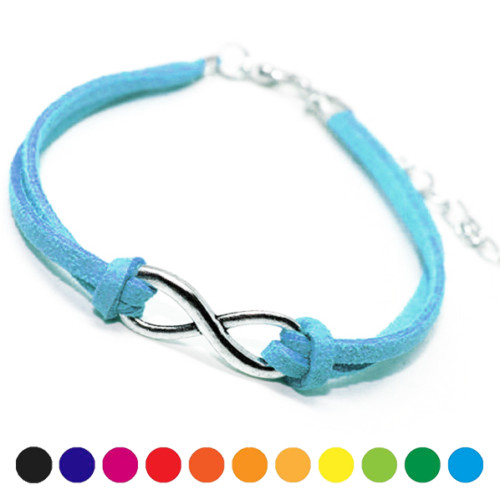 Bracciale con infinito argento - con,