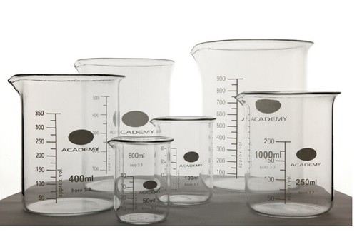 Bicchieri vetro borosilicato - vetro,