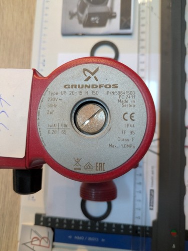 Circulateur grundfos 15 - up, 20-15