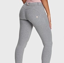 Leggings donna Freddy USA grigio taglia Xxsmall Wr.up nuovi con etichette
