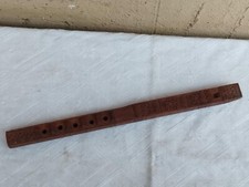 FLAUTO PIFFERO VINTAGE 5 NOTE IN LEGNO INTARSIATO STRUMENTO MUSICALE ARTIGIANALE