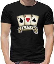 Poker player shirt viso - poker, t-shirt