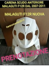 SCUDO CARENA ANTERIORE MALAGUTI F12 R   2007-2011 BIANCO NON VERNICIATO NUOVA