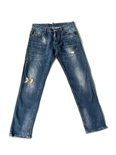 Jeans uomo dsquared navy - jeans,