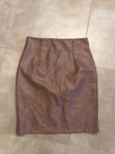 minigonna Ecopelle Tg L