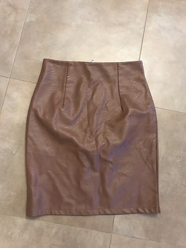 Minigonna ecopelle l - ecopelle, tg