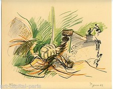 PIGNON EDOUARD LITHOGRAPH 1962