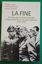 LA FINE gli ultimi giorni di