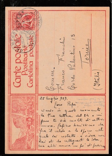 Svizzera intero postale