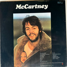 Paul McCartney – McCartney, used LP, first press UK 1970, VG+