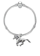 Charm inglese peltro - in,