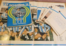 ALBUM FIGURINE COMPLETO ARGENTINA '78 CON 16 POSTER - COPA MUNDIAL [SG44]