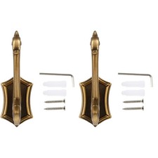 2 pezzi gancio appendiabiti retrò gancio da parete appendiabiti decorativo gancio cappello da parete vintage