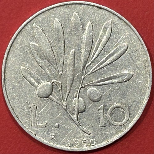Moneta lire 1950 - 10,