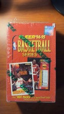 Fleer 1994-95 Basket Serie 1 Hobby Box (plastica leggermente aperta)
