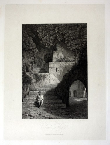 1818 tomba virgilio - tomba, napoli
