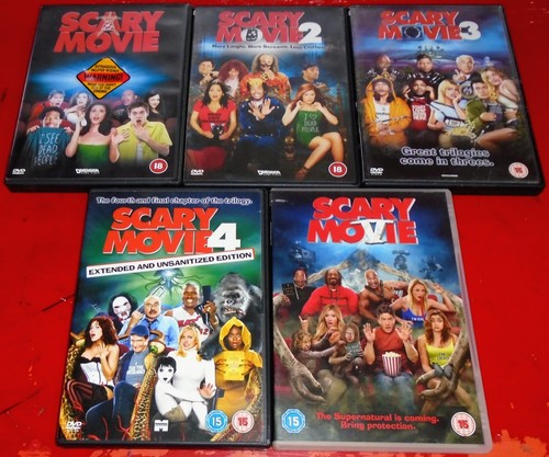 Scary movie complete dvd - movie, 1-5
