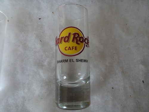 Hard rock cafe shot glass - rock,
