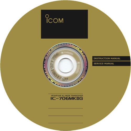Icom 706mkiig mk2g manuale - icom,