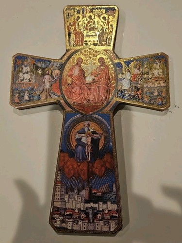 Croce crocifisso decoupage - crocifisso,