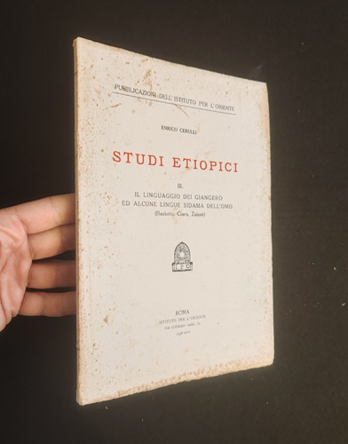 Cerulli studi etiopici - cerulli,
