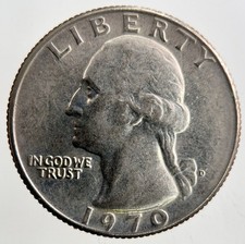 1970 US USA Quarter Dollar