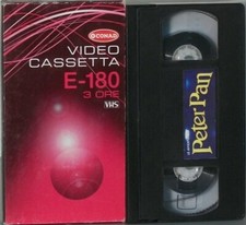LE AVVENTURE DI PETER PAN VHS