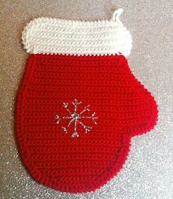 PRESINE UNCINETTO FATTE A MANO 100% COTONE -SPECIALE NATALE