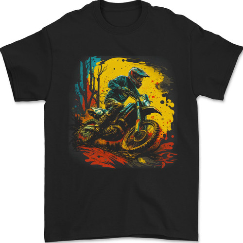 Maglietta uomo motocross - maglietta, da