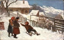 Bambini slittino bob slittino