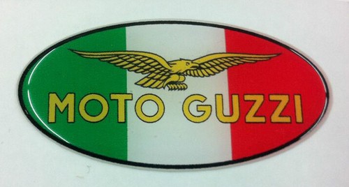 Adesivo resinato moto guzzi - adesivo,
