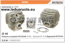 11180201202 KIT CILINDRO E PISTONE  STIHL 028S MOTOSEGA Ø 46  SPINOTTO 10