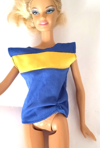 Ken 80s mattel shirt blu - 80s,