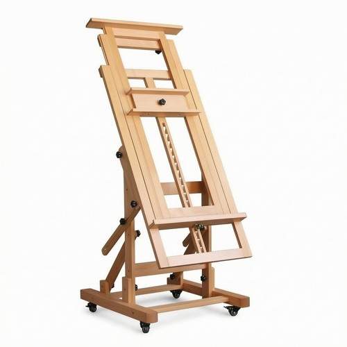 Cavalletto con ruote verticale - con,